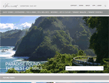 Tablet Screenshot of fairmontmoments.com